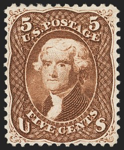 Sale 1134, Lot 77, 1861-66 Issue (Scott 63-78)