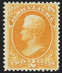 Sale 1135, Lot 502, Agriculture Department (Scott O1-O9)