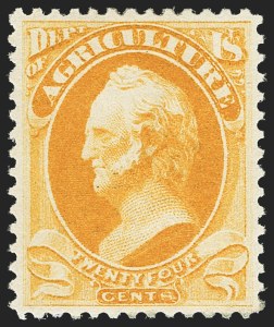 Sale 1135, Lot 508, Agriculture Department (Scott O1-O9)