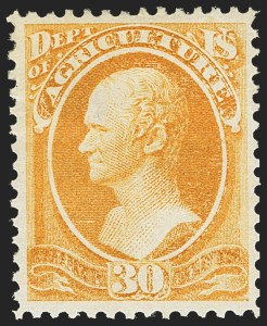 Sale 1135, Lot 509, Agriculture Department (Scott O1-O9)