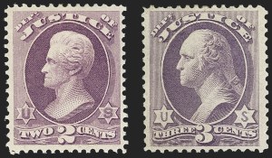 Sale 1135, Lot 519, Justice Department (Scott O25-O34)