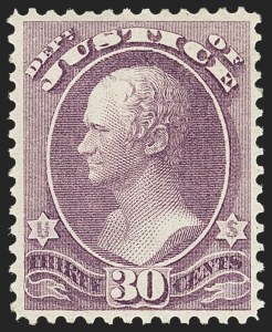 Sale 1135, Lot 525, Justice Department (Scott O25-O34)