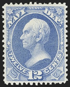 Sale 1135, Lot 530, Navy Department (Scott O35-O45)