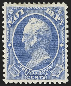 Sale 1135, Lot 532, Navy Department (Scott O35-O45)