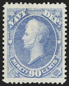Sale 1135, Lot 534, Post Office Department (Scott O47-O56)
