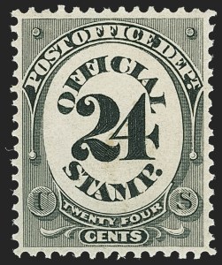 Sale 1135, Lot 536, Post Office Department (Scott O47-O56)