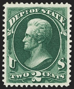 Sale 1135, Lot 540, State Department (Scott O57-O71)