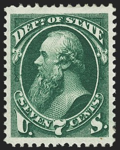 Sale 1135, Lot 543, State Department (Scott O57-O71)