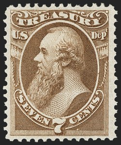 Sale 1135, Lot 554, Treasury Department (Scott O72-O82)