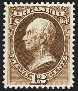 Sale 1135, Lot 558, Treasury Department (Scott O72-O82)