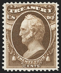 Sale 1135, Lot 560, Treasury Department (Scott O72-O82)