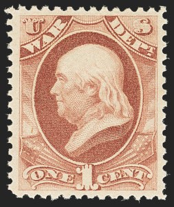 Sale 1135, Lot 563, War Department (Scott O83-O93)