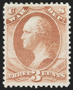 Sale 1135, Lot 565, War Department (Scott O83-O93)