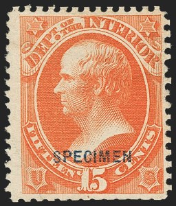 Sale 1135, Lot 606, Official Special Printings - Executive and Interior Departments