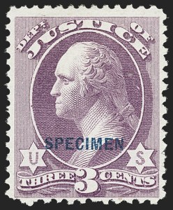 Sale 1135, Lot 612, Official Special Printings - Justice Department