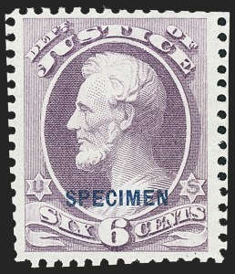 Sale 1135, Lot 613, Official Special Printings - Justice Department