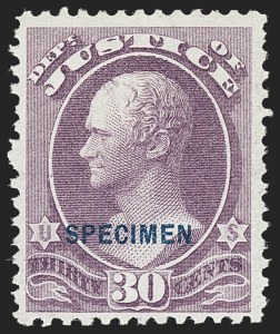 Sale 1135, Lot 618, Official Special Printings - Justice Department