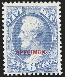 Sale 1135, Lot 627, Official Special Printings - Navy Department