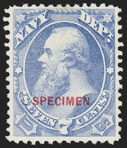 Sale 1135, Lot 628, Official Special Printings - Navy Department