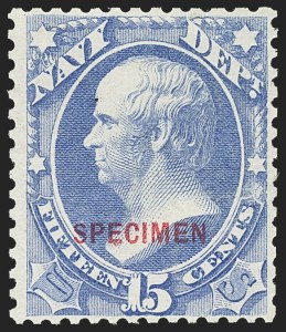 Sale 1135, Lot 631, Official Special Printings - Navy Department