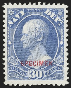 Sale 1135, Lot 633, Official Special Printings - Navy Department