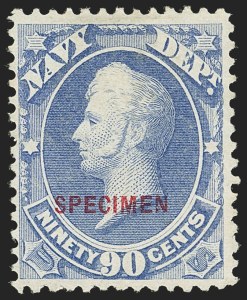 Sale 1135, Lot 634, Official Special Printings - Navy Department