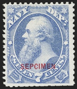 Sale 1135, Lot 637, Official Special Printings - Navy Department