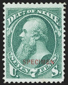 Sale 1135, Lot 655, Official Special Printings - State Department