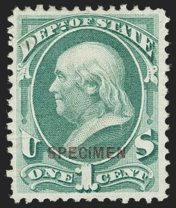 Sale 1135, Lot 656, Official Special Printings - State Department