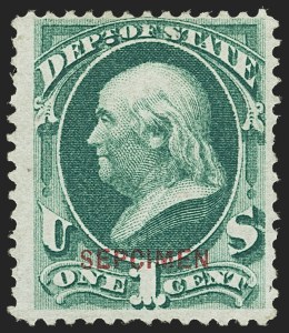 Sale 1135, Lot 667, Official Special Printings - State Department