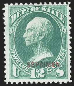 Sale 1135, Lot 673, Official Special Printings - State Department