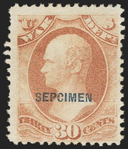 Sale 1135, Lot 705, Official Special Printings - War Department