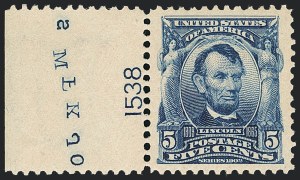 Sale 1138, Lot 1513, 1902-1908 Issue (Scott 301-319c)