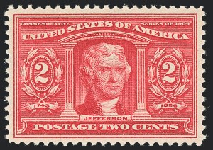 Sale Number 1138, Lot Number 1527, Louisiana Purchase and Jamestown Issues (Scott 323-329)