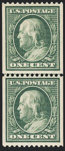 Sale 1138, Lot 1558, 1909-13 Issue (Scott 370-395)