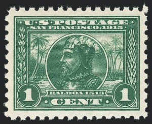Sale 1138, Lot 1572, Panama-Pacific Issue (Scott 398-404)