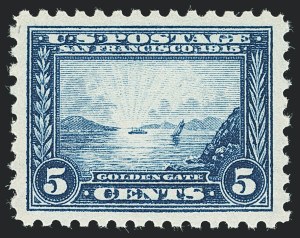 Sale 1138, Lot 1574, Panama-Pacific Issue (Scott 398-404)