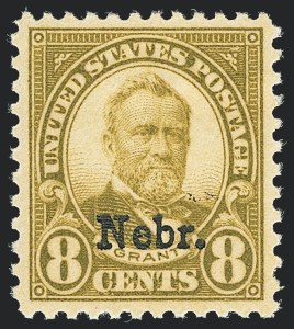 Sale 1138, Lot 1714, Kansas-Nebraska and Later Issues (Scott 658-701)