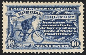 Sale 1138, Lot 1733, Special Delivery, Registration (Scott E1-E12a, F1)