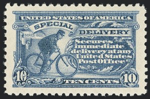 Sale 1138, Lot 1734, Special Delivery, Registration (Scott E1-E12a, F1)