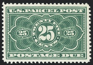 Sale 1138, Lot 1790, Parcel Post (Scott Q2-Q12, JQ4-QE4)