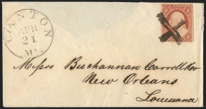 Sale 1139, Lot 13, Fancy Cancellations