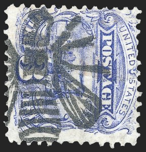 Sale 1139, Lot 17, Fancy Cancellations