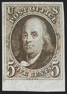 Sale 1139, Lot 28, Postmasters Provisionals, 1847 Issue