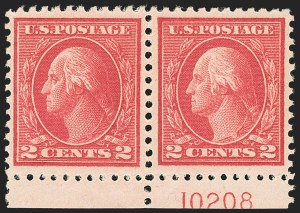 Sale 1139, Lot 95, Washington-Franklin and Later Issues