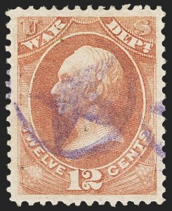 Sale 1140, Lot 1189, Officials, State thru War