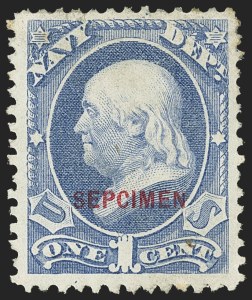 Sale 1140, Lot 1207, Officials, Special Printings, Collections