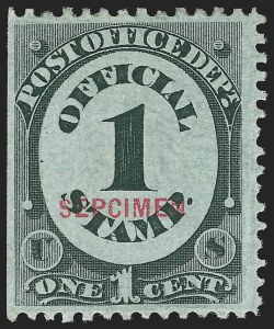 Sale 1140, Lot 1210, Officials, Special Printings, Collections