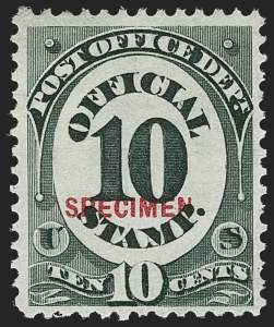 Sale 1140, Lot 1212, Officials, Special Printings, Collections