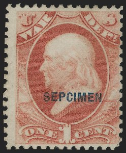 Sale 1140, Lot 1219, Officials, Special Printings, Collections